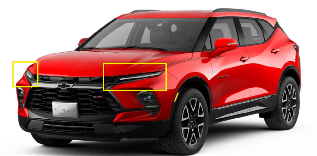 FARO DELANTERO DIRECCIONAL DE CHEVROLET BLAZER DEL 2019-24