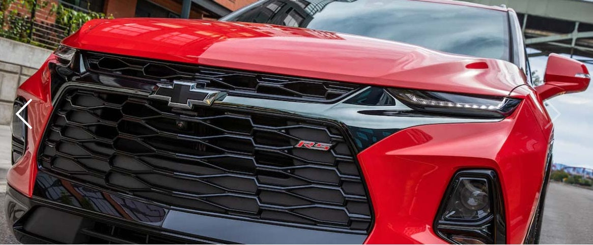 REGILLA FRONTAL RS DE CHEVROLET BLAZER 2019-2024