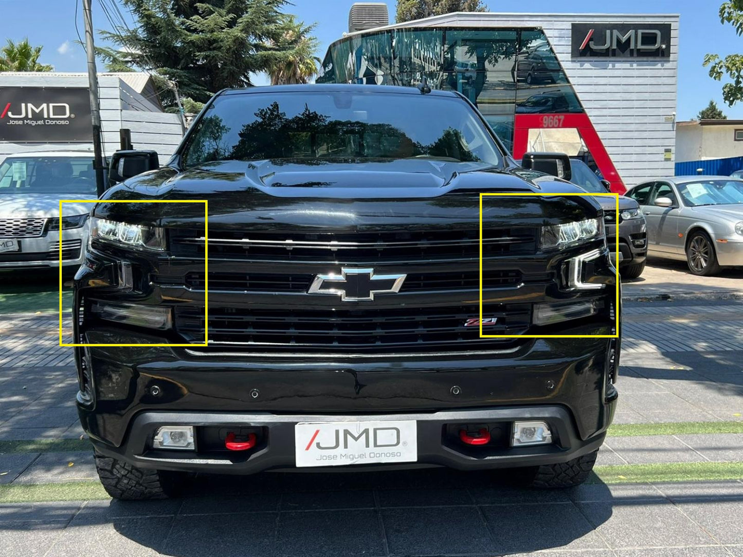 FARO DELANTERO DE CHEVROLET SILVERADO DEL 2020-22