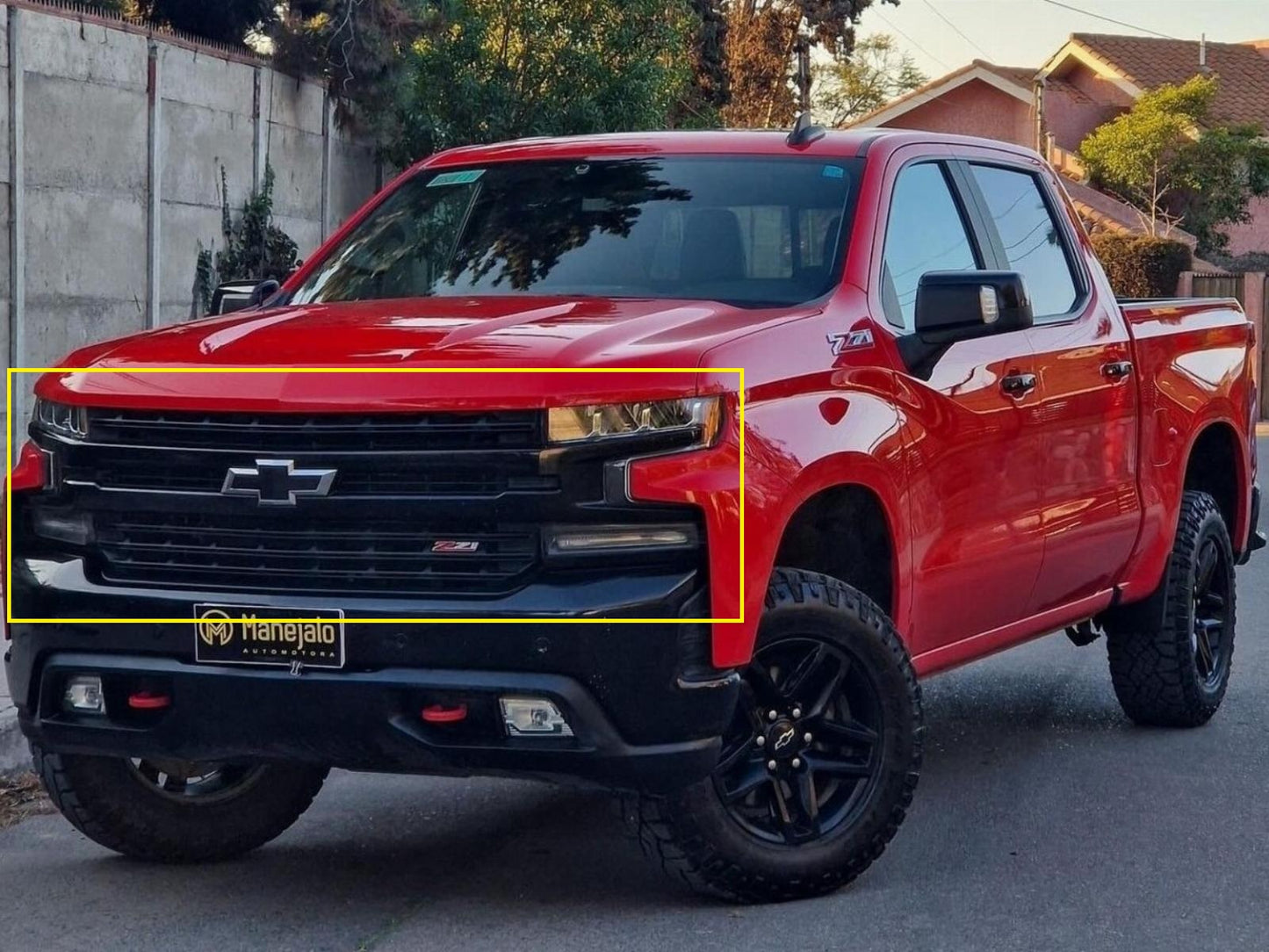 REGILLA FRONTAL DE CHEVROLET SILVERADO 2020-22