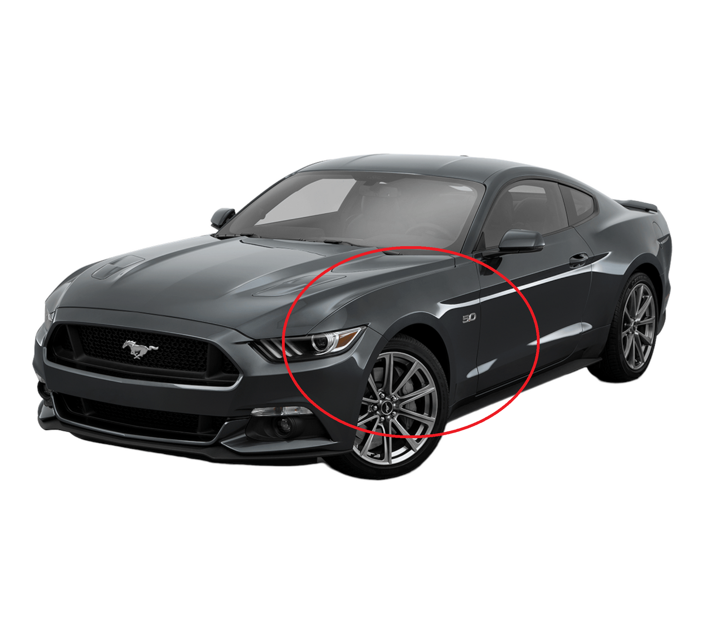 Fender Delantero para Ford Mustang 2015