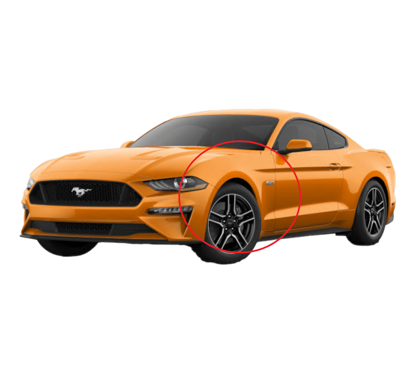 Fender Delantero para Ford Mustang 2018
