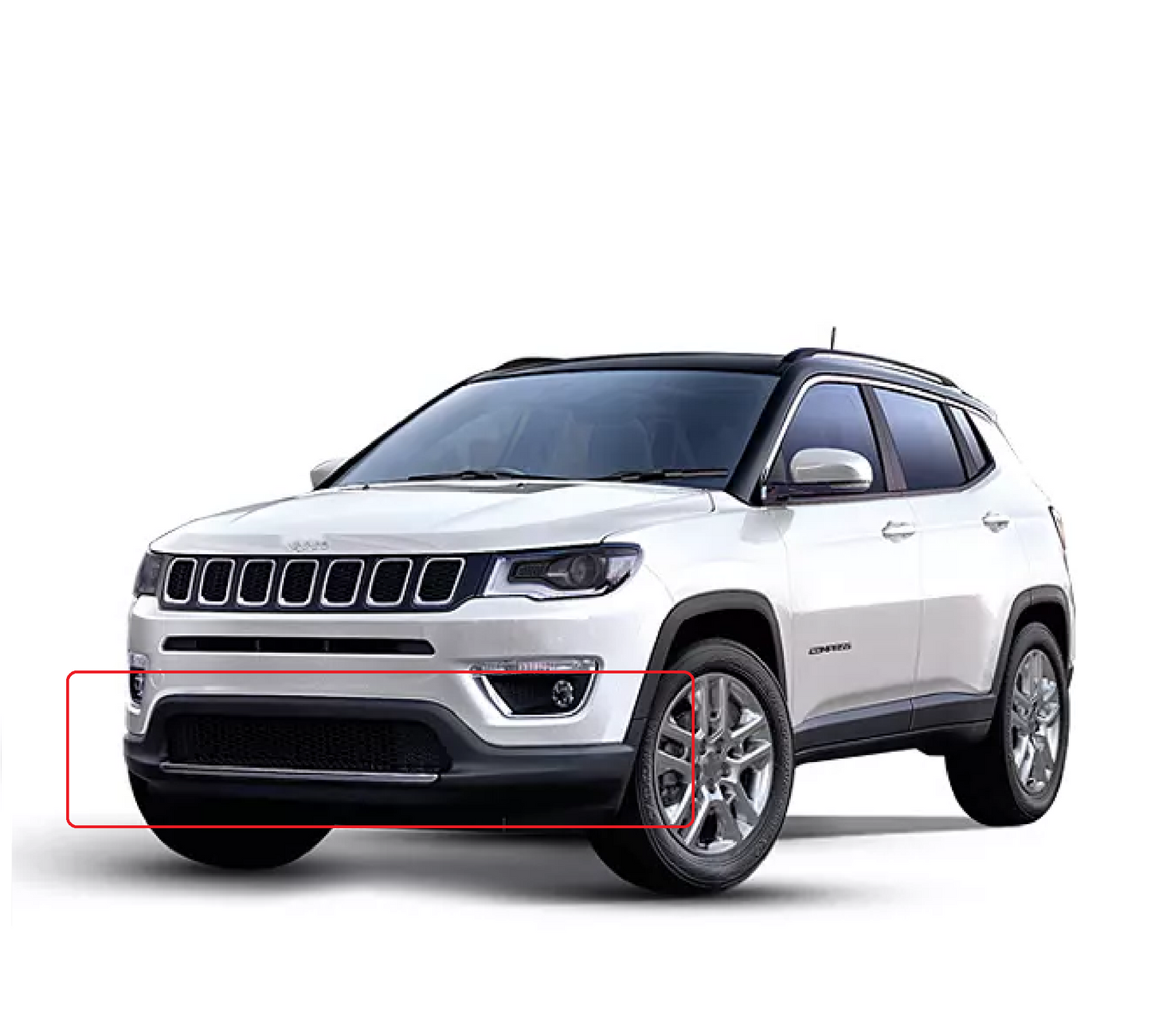 Parachoque Delantero  Bajo para Jeep Compass 2017