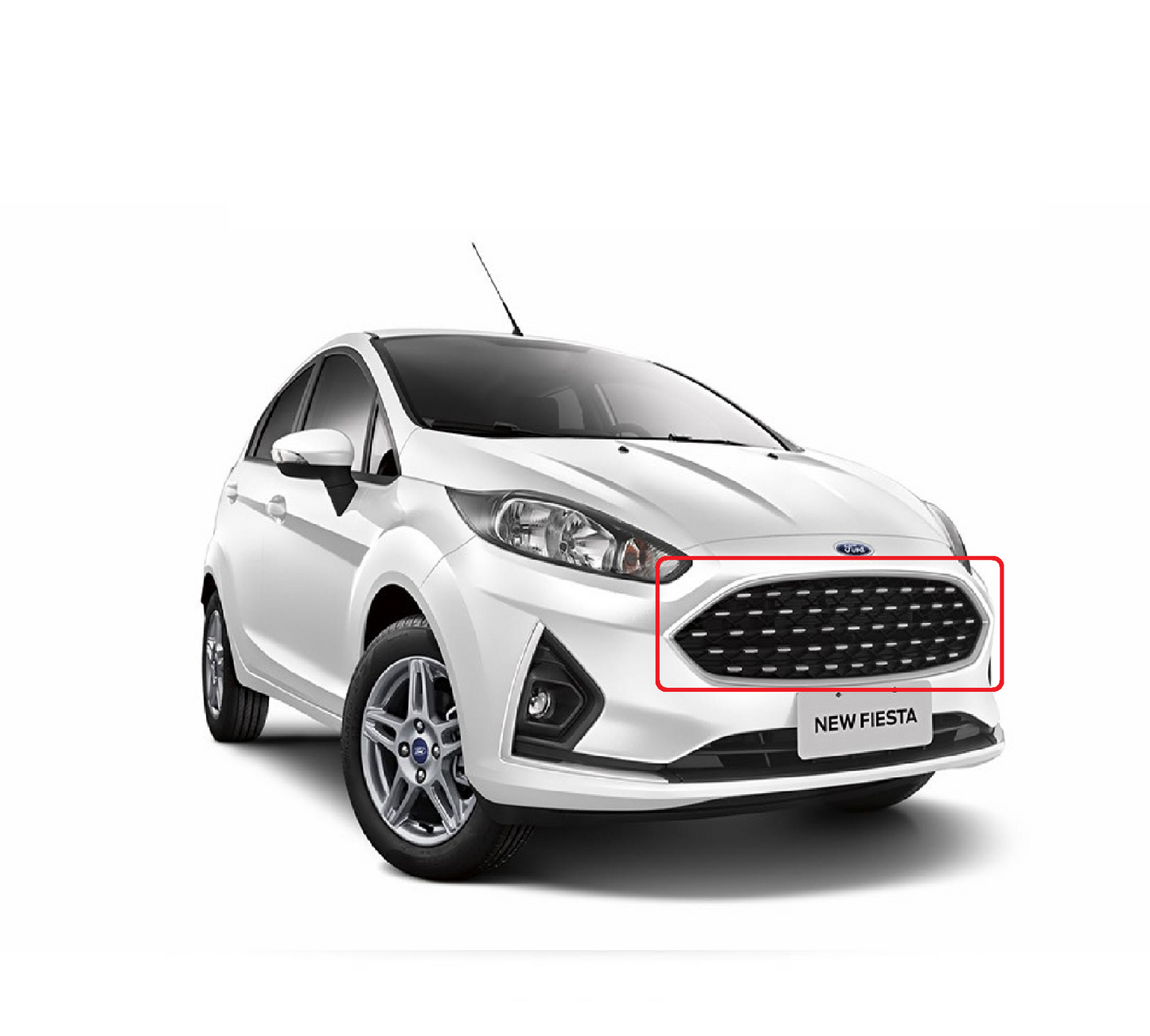 Rejilla Delantera para Ford Fiesta ST 2014