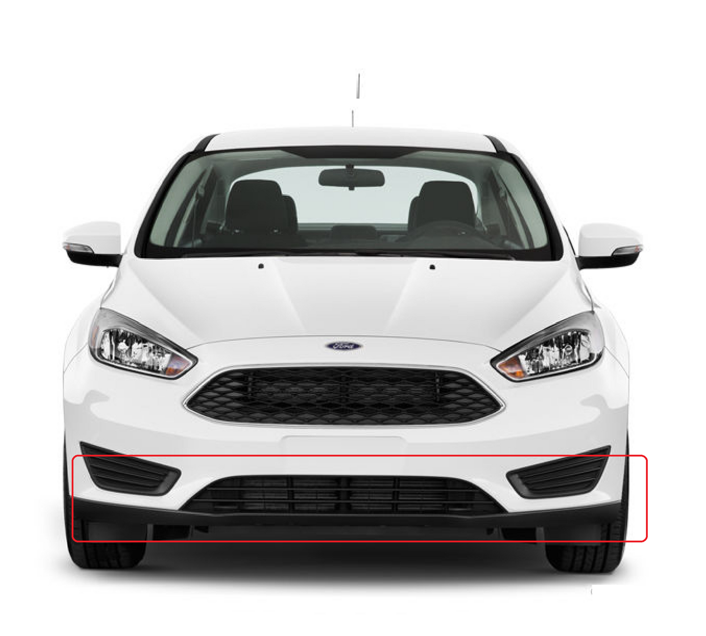 Rejilla Delantera Baja de Parachoque para Ford Focus 2015