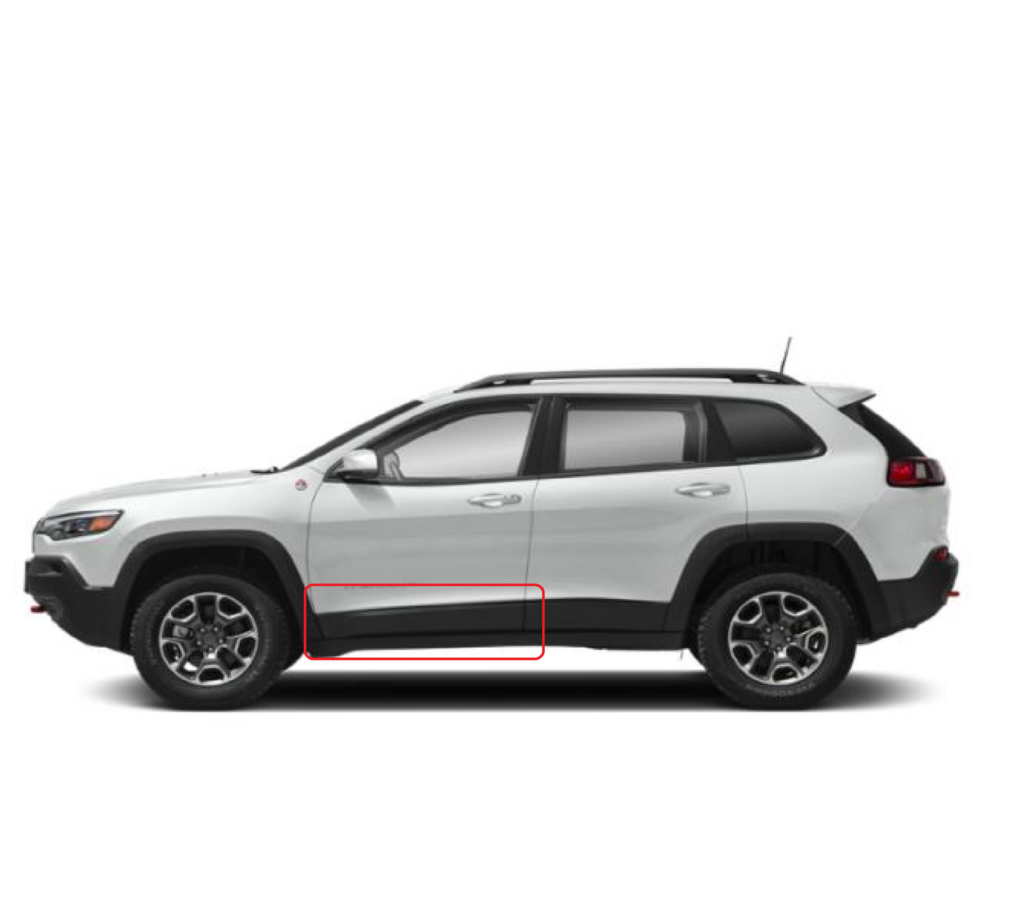 Moldura de Puerta Delantera para Jeep Cherokee 2014 - 2019