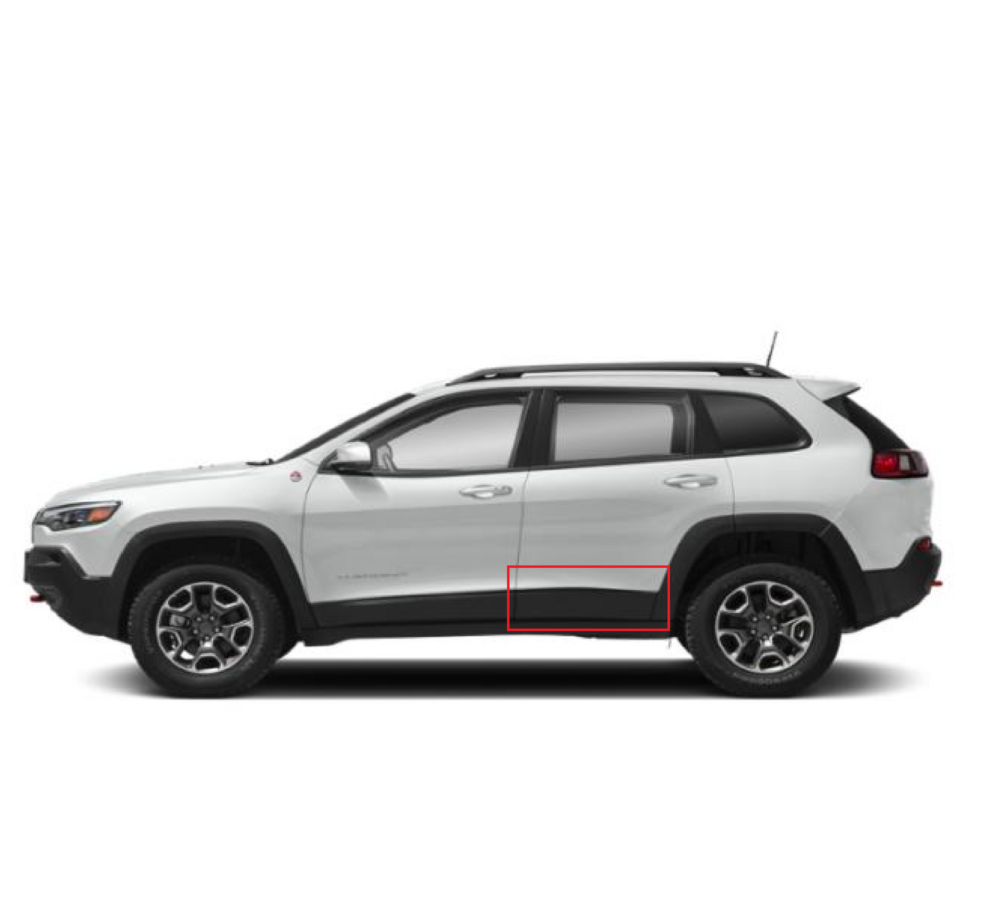 Moldura de Puerta Trasera para Jeep Cherokee 2019