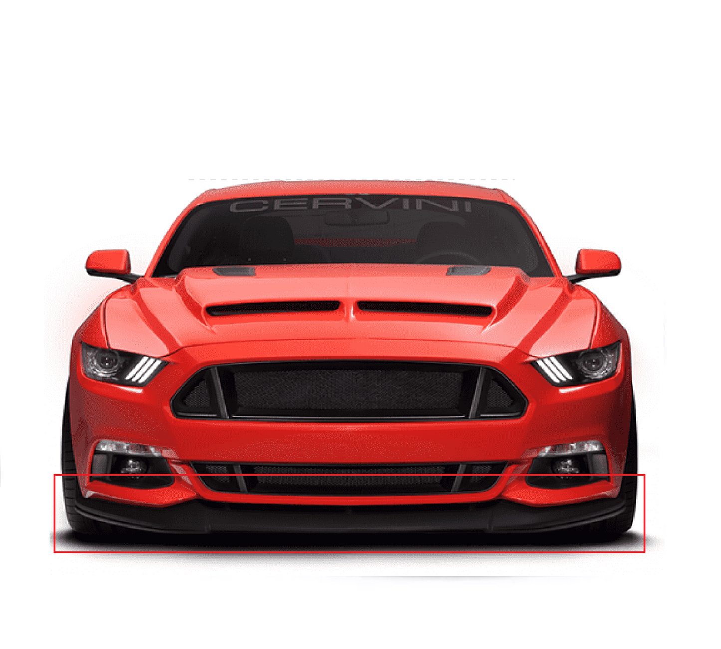 Alerón de Parachoque Delantero para Ford Mustang 2015