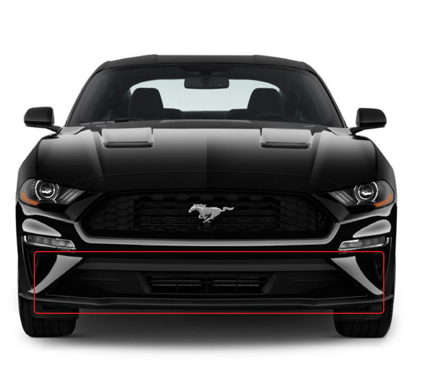 Rejilla Delantera Baja de Parachoque para Ford Mustang 2018